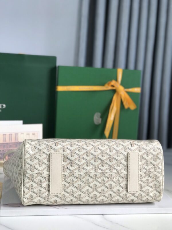 GOYARD WHITE GOYARDINE ROUETTE PM - Image 7