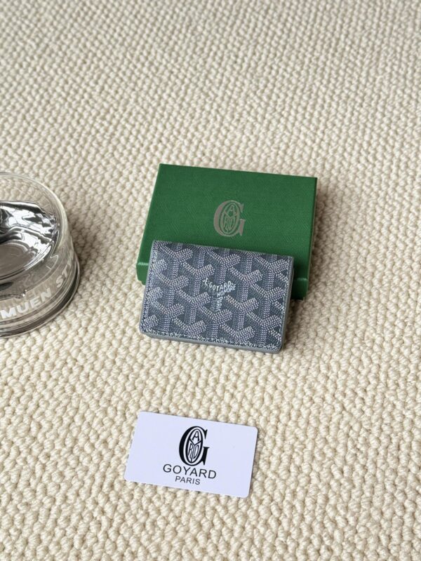 GOYARD SAINT-PERRE GREY MINI WALLET - Image 2