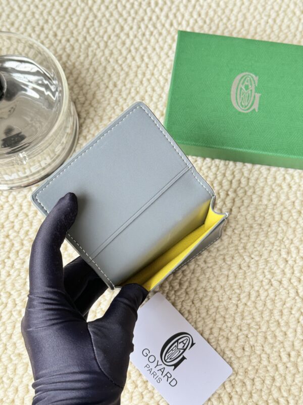 GOYARD SAINT-PERRE GREY MINI WALLET - Image 7