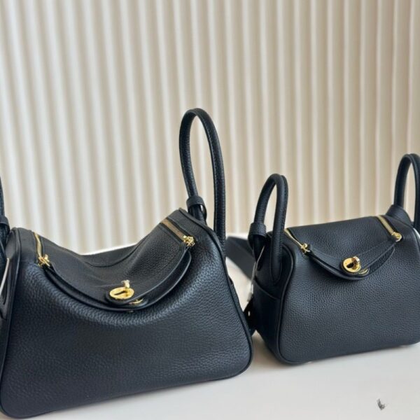 HERMES LINDY 26 BAG BLACK 26CM - Image 2