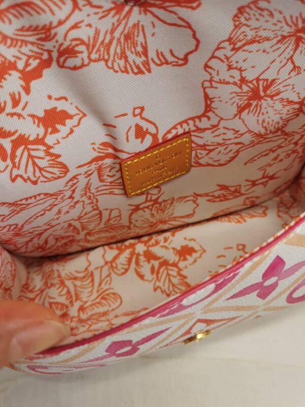 LOUIS VUITTON NANO DIANE BAG MONOGRAM CANVAS CORAL 20CM - Image 2