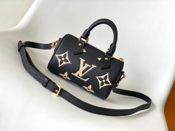LOUIS VUITTON SPEEDY BANDOULIÈRE BAG ‘BLACK BEIGE’ - Image 3