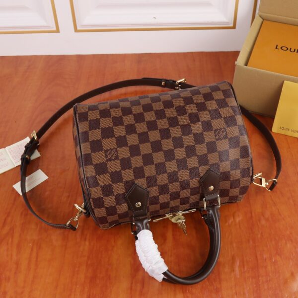 LOUIS VUITTON SPEEDY BANDOULIÈRE 25 BROWN - Image 4