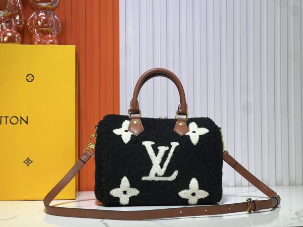 LOUIS VUITTON MONOGRAM TEDDY SPEEDY BANDOULIERE - Image 5