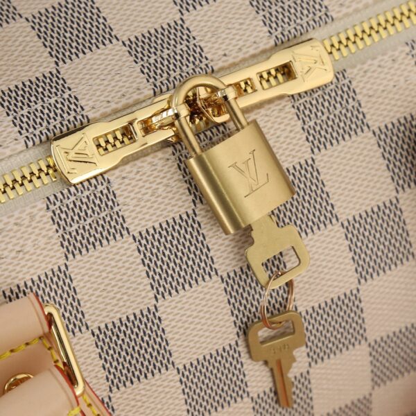 LOUIS VUITTON SPEEDY BANDOULIÈRE 30 DAMIER AZUR CANVAS. - Image 8