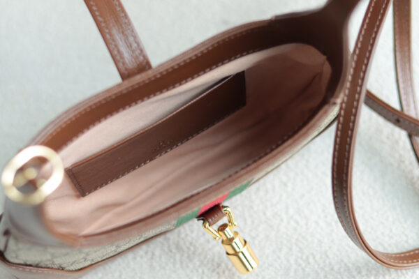 GUCCI MINI HOBO BAG IN GG SUPREME CANVAS - Image 7