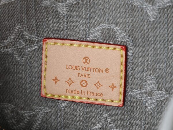 LOUIS VUITTON SPEEDY BANDOULIÈRE 30 MONOGRAM DENIM GREY - Image 9