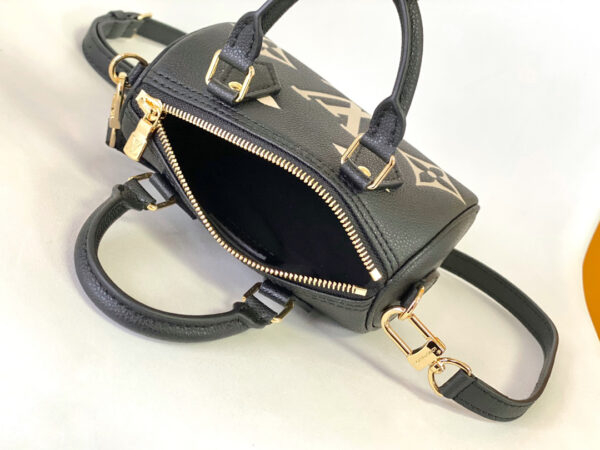 LOUIS VUITTON SPEEDY BANDOULIÈRE BAG ‘BLACK BEIGE’ - Image 8