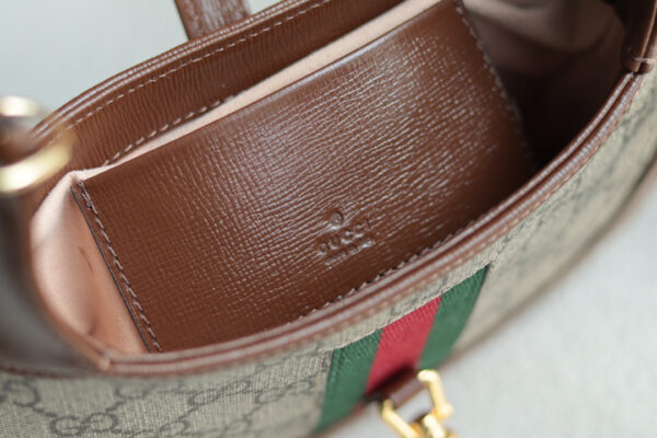 GUCCI MINI HOBO BAG IN GG SUPREME CANVAS - Image 8