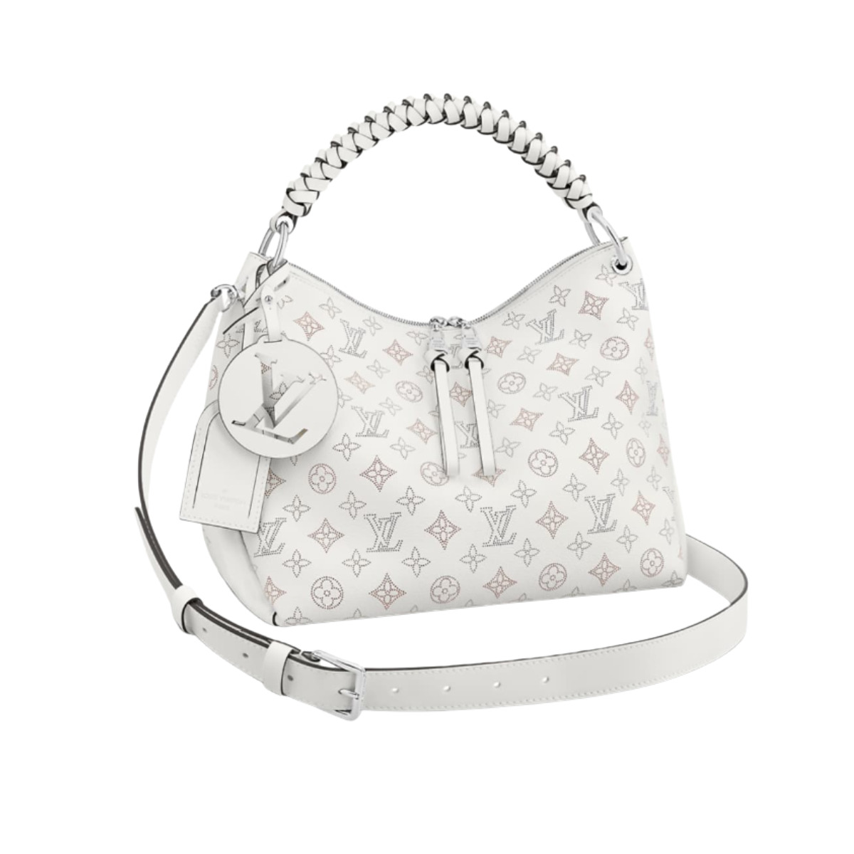 LOUIS VUITTON BEAUBOURG HOBO MM WHITE