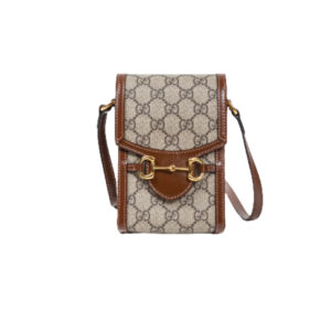 GUCCI HORSEBIT 1955 MINI BAG BROWN TOP QUALITY