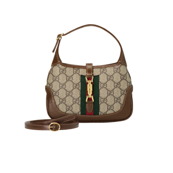 GUCCI MINI HOBO BAG IN GG SUPREME CANVAS
