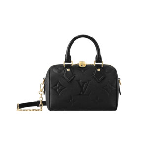 LOUIS VUITTON SPEEDY BANDOULIÈRE 20 BAG 'BLACK'