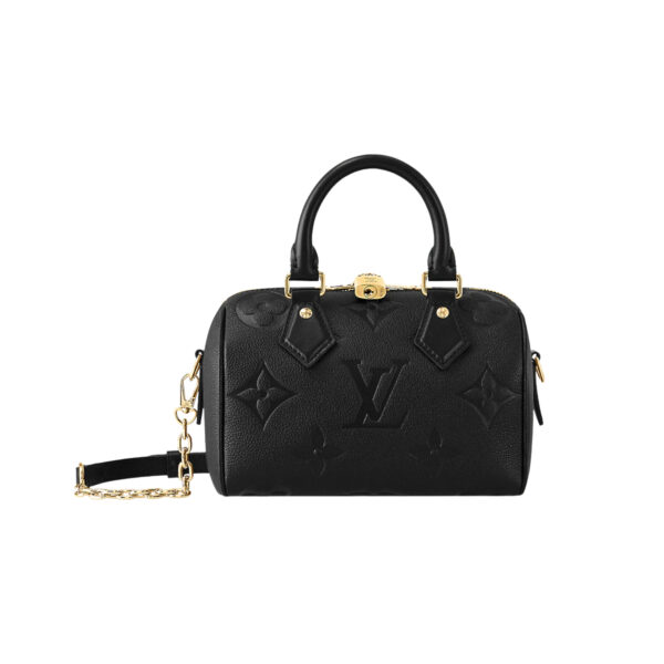 LOUIS VUITTON SPEEDY BANDOULIÈRE 20 BAG 'BLACK'