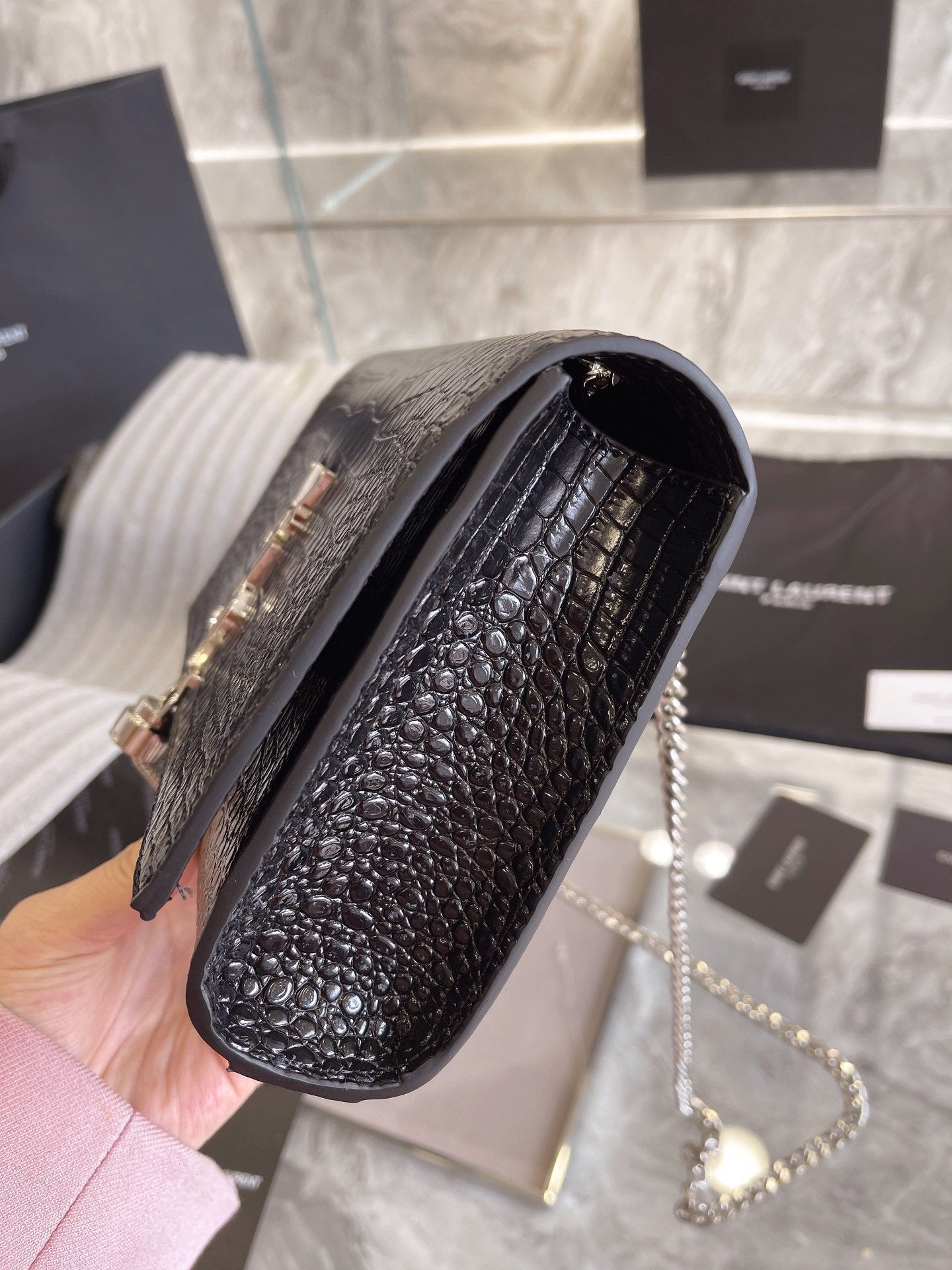 SAINT LAURENT KATE CHAIN BAG - Image 7