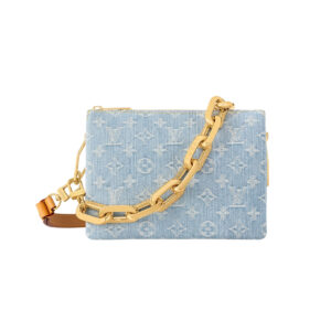 LOUIS VUITTON COUSSIN BB SKY BLUE DENIM 21CM